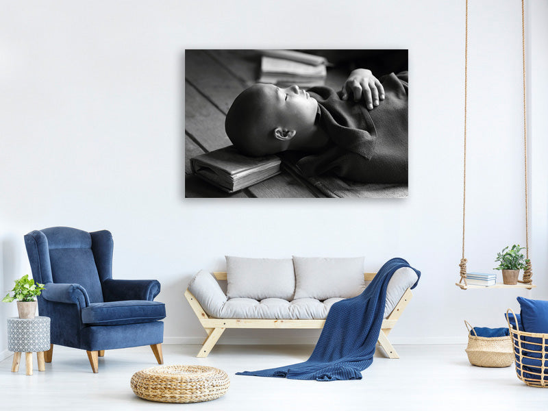 4-piece-canvas-print-sleeping-buddha