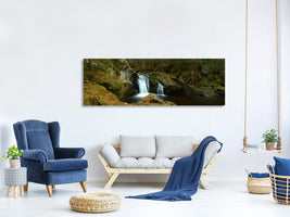 3-piece-canvas-print-small-waterfall-in-the-forest