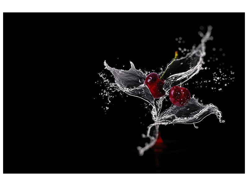 panoramic-canvas-print-sparkling-cherries