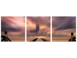 panoramic-3-piece-canvas-print-bridge-in-the-fire-of-heaven