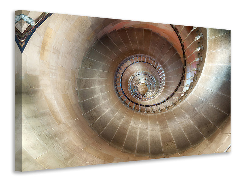 5-piece-canvas-print-spiral-staircase