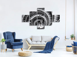 4-piece-canvas-print-stairs-in-the-vatican