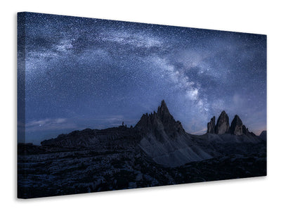modern-3-piece-canvas-print-stars-in-the-dolomites