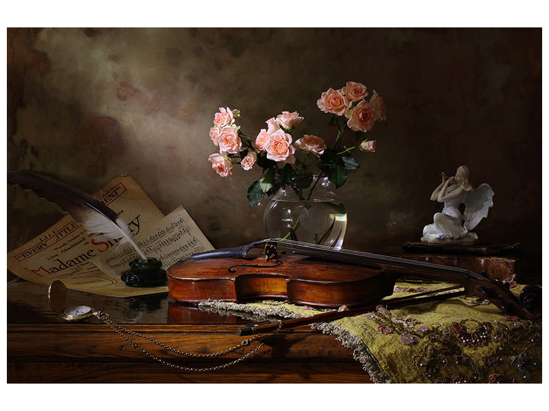 5-piece-canvas-print-still-life-with-violin-and-roses