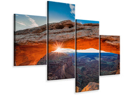 modern-3-piece-canvas-print-sunrise-at-mesa-arch