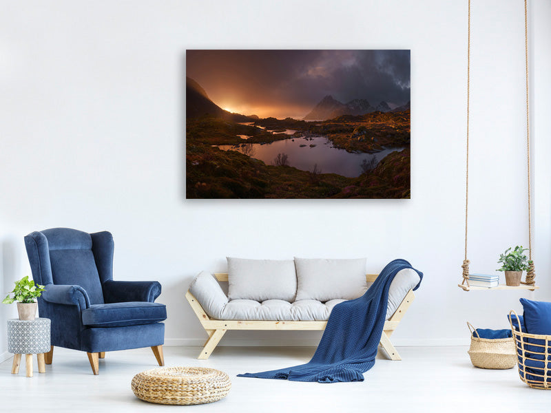 modern-3-piece-canvas-print-sunrise-over-lofoten