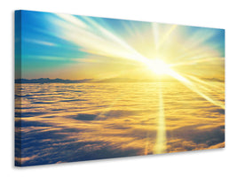 modern-4-piece-canvas-print-sunset-above-the-clouds