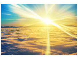 5-piece-canvas-print-sunset-above-the-clouds