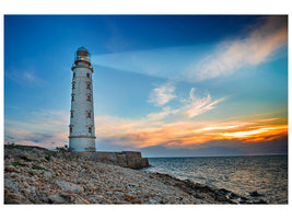 3-piece-canvas-print-sunset-at-the-lighthouse