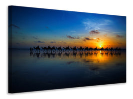 5-piece-canvas-print-sunset-camel-ride