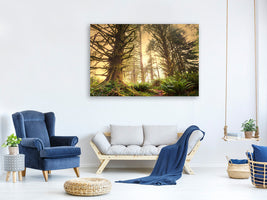 5-piece-canvas-print-sunset-in-jungle