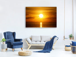 panoramic-3-piece-canvas-print-sunset-lake