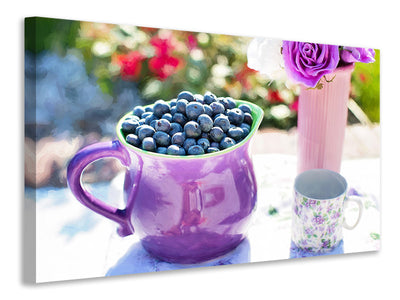 modern-4-piece-canvas-print-sweet-blueberries