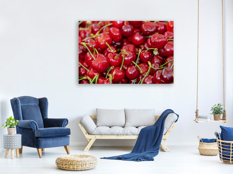 panoramic-canvas-print-sweet-cherries