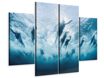 5-piece-canvas-print-swim