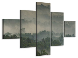 modern-3-piece-canvas-print-temple-in-the-mist
