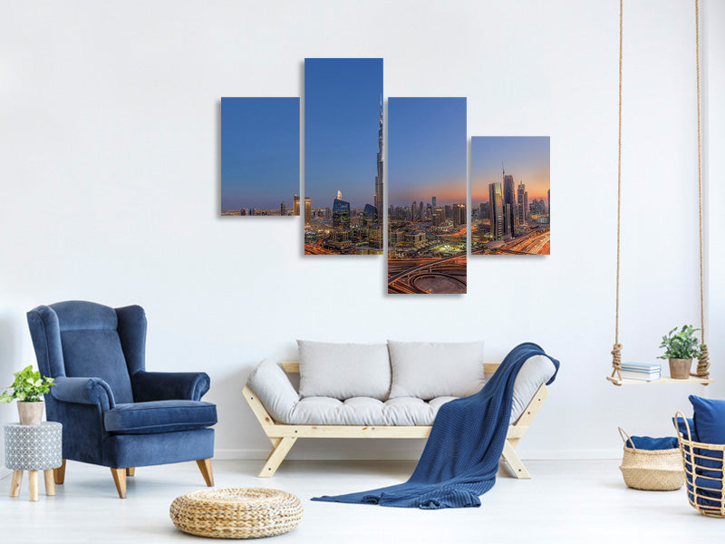 5-piece-canvas-print-the-amazing-burj-khalifah