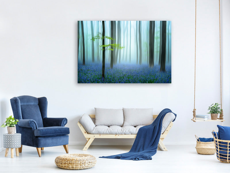 modern-4-piece-canvas-print-the-blue-forest