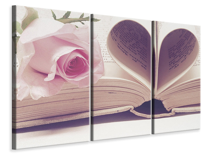 4-piece-canvas-print-the-book-of-love