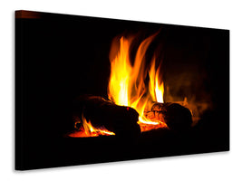 modern-4-piece-canvas-print-the-fireplace