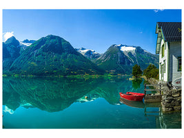 modern-4-piece-canvas-print-the-glacier-lake