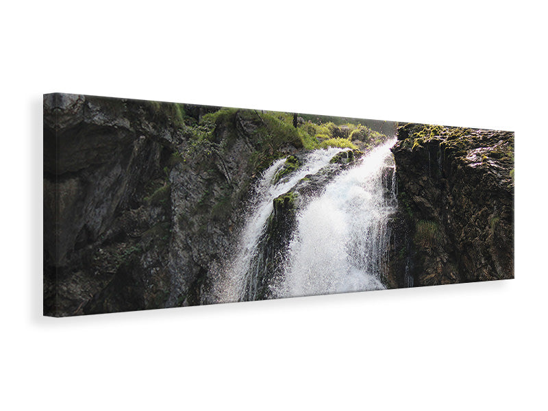 panoramic-3-piece-canvas-print-the-gollinger-waterfall