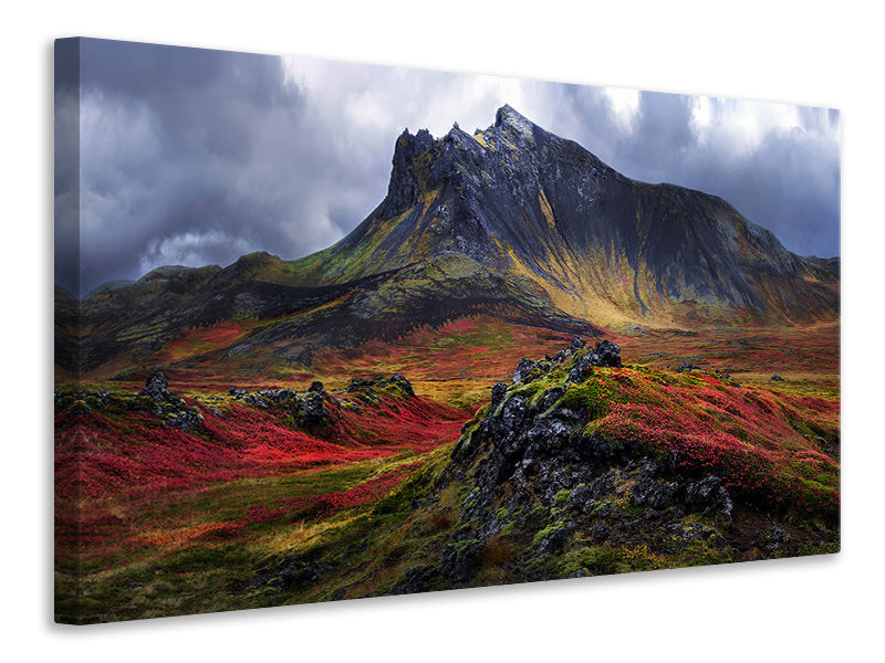 modern-4-piece-canvas-print-the-lady-of-snaefellsnes