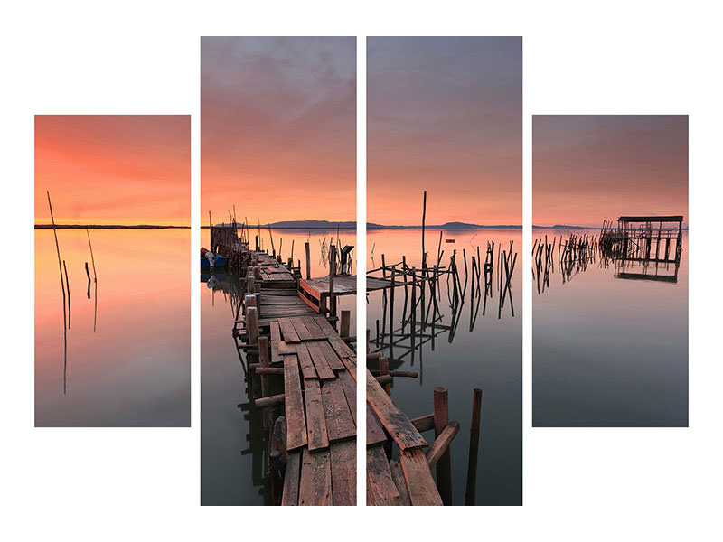 modern-4-piece-canvas-print-the-last-light