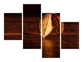 4-piece-canvas-print-the-leaf
