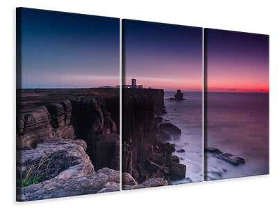panoramic-canvas-print-the-lighthouse-at-dusk