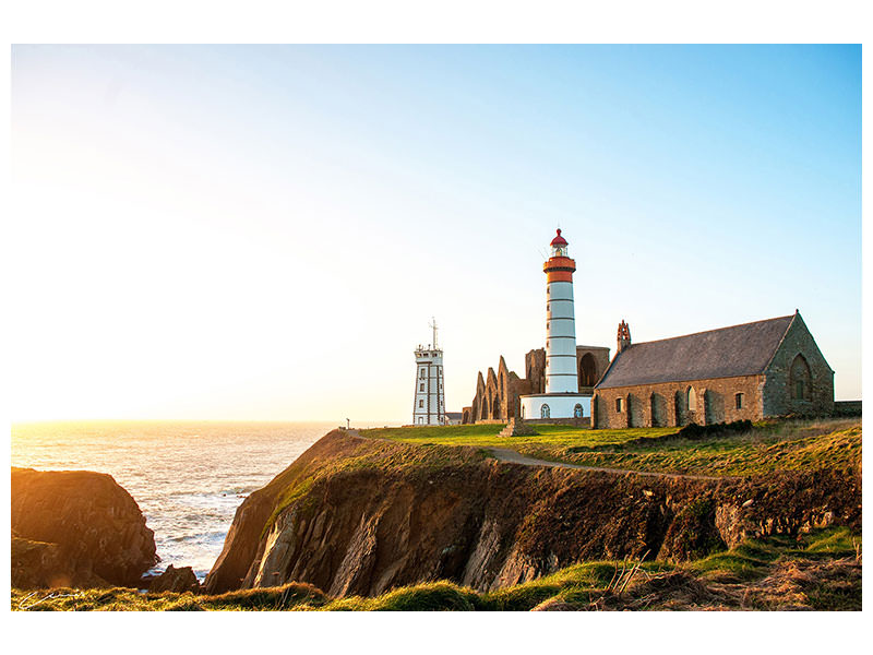 3-piece-canvas-print-the-lighthouse-at-sunrise
