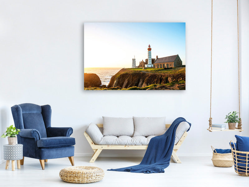 panoramic-canvas-print-the-lighthouse-at-sunrise