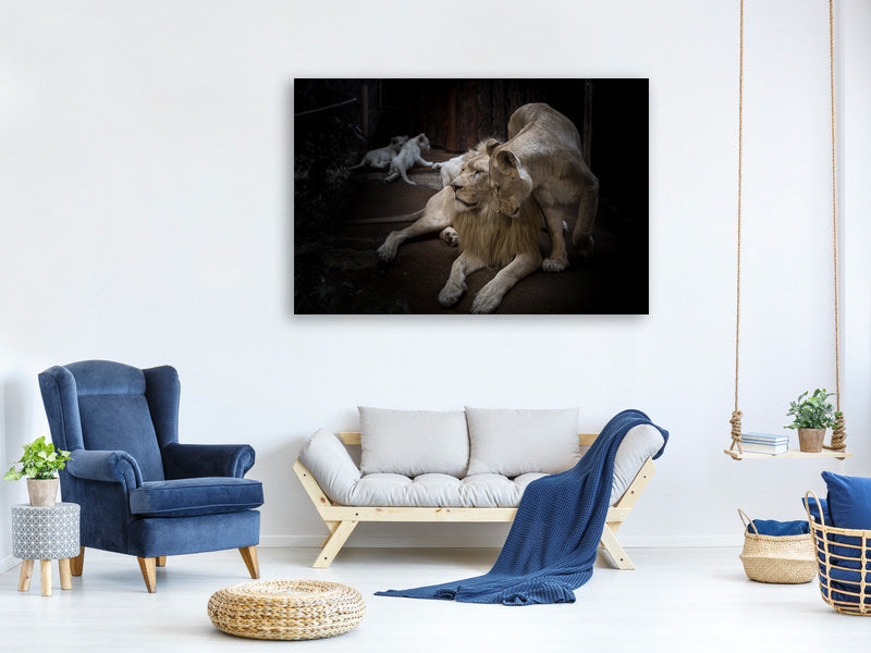 3-piece-canvas-print-the-lion-couple