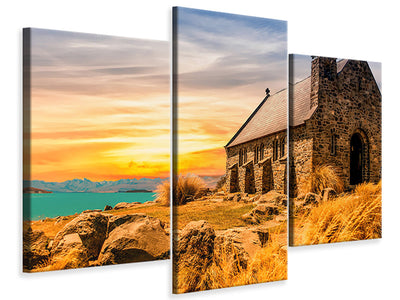 3-piece-canvas-print-the-little-church