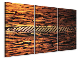 panoramic-3-piece-canvas-print-the-manhole-cover