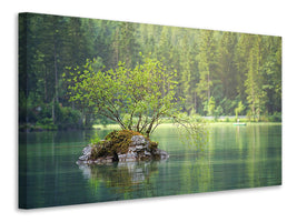 3-piece-canvas-print-the-pond-in-the-forest
