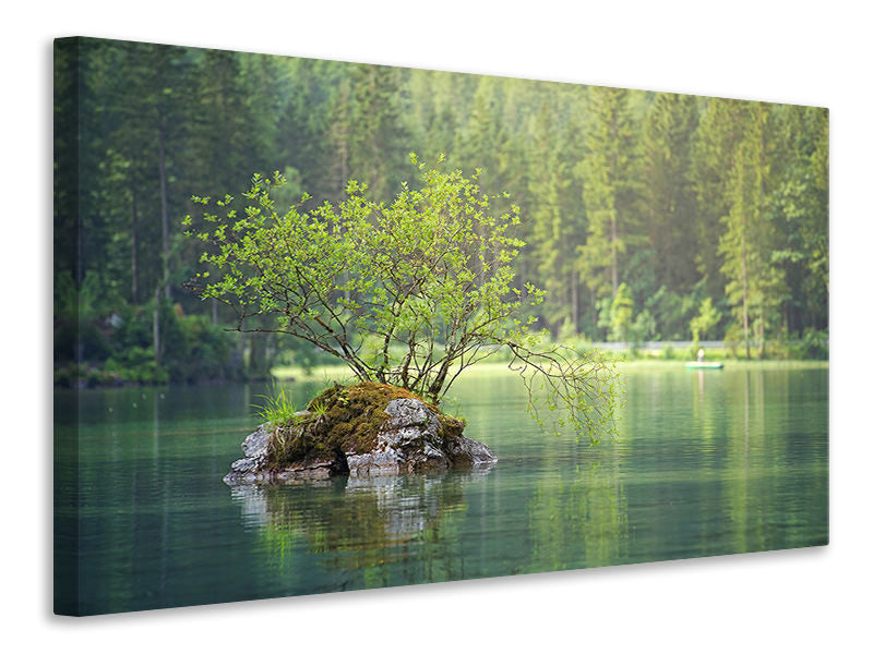 3-piece-canvas-print-the-pond-in-the-forest
