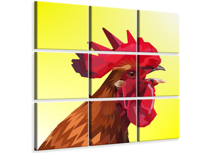 4-piece-canvas-print-the-rooster