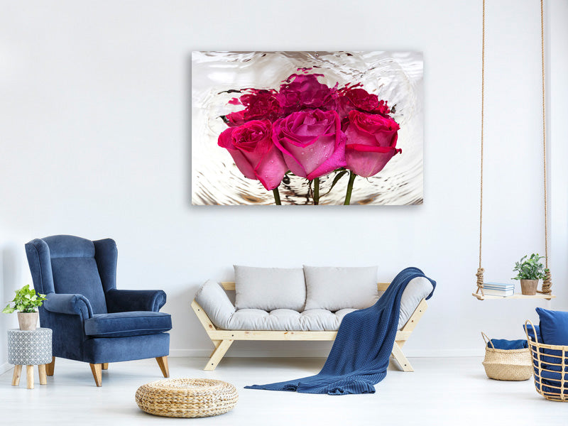 5-piece-canvas-print-the-rose-reflection