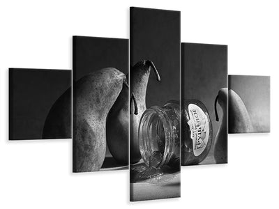 4-piece-canvas-print-the-sad-farewell
