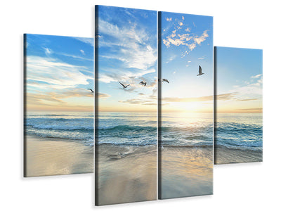 panoramic-canvas-print-the-seagulls-and-the-sea-at-sunrise