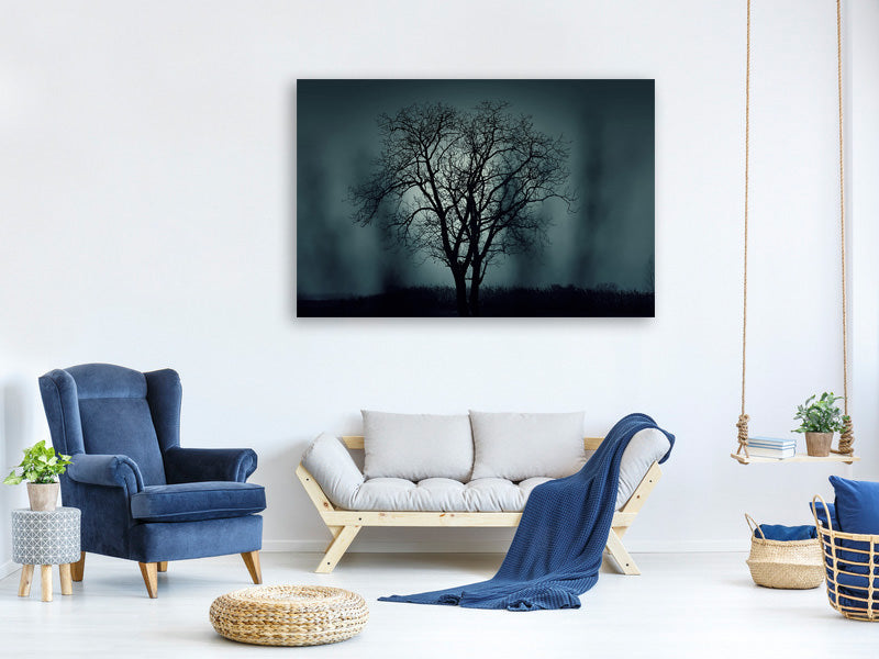 3-piece-canvas-print-the-tree-in-darkness