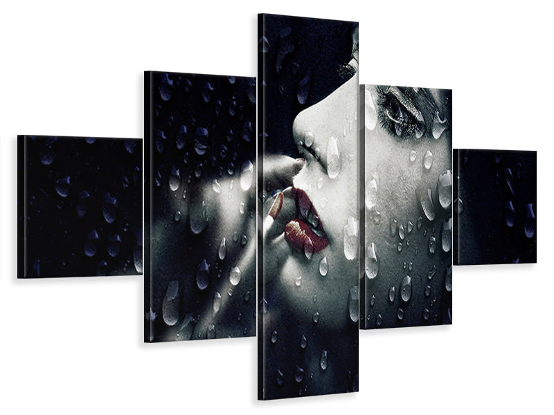 3-piece-canvas-print-through-the-looking-glass