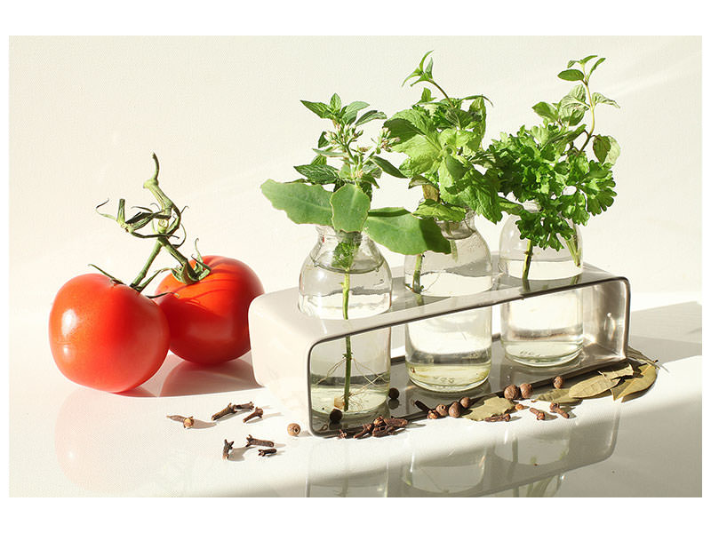 5-piece-canvas-print-tomatoes-and-herbs