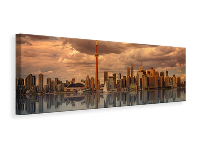 canvas-print-toronto-at-dusk
