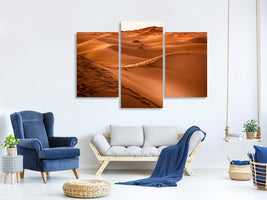 4-piece-canvas-print-traces-in-the-desert