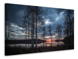 3-piece-canvas-print-trees-at-the-lake