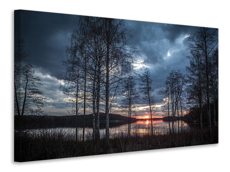3-piece-canvas-print-trees-at-the-lake