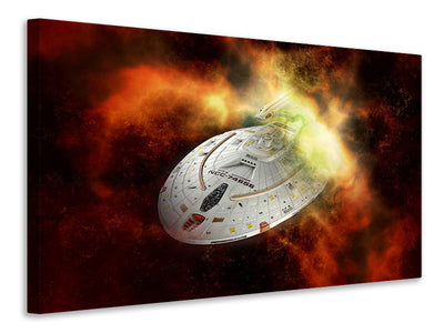 3-piece-canvas-print-ufo-in-space