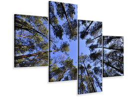 modern-3-piece-canvas-print-under-high-treetops